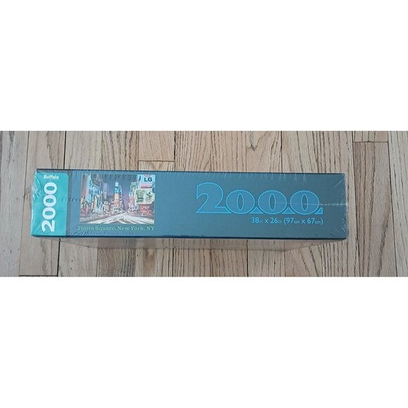 NEW SEALED  TIMES SQUARE NEW YORK Buffalo Games 2000 Piece Puzzle BONUS POSTER - Picture 3 of 4